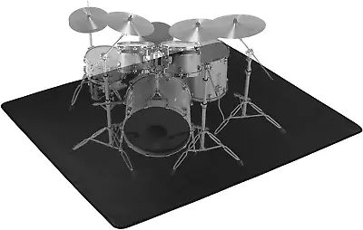 3.9Ft X 5.2Ft Drum Pad Drum Mat Drum Carpet Tightly Woven Fabric With Non-Slip  • $76.99