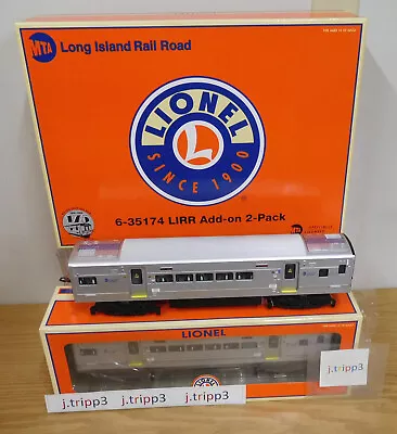 Lionel #35174 Mta Long Island Railroad Lirr Commuter Passenger 2pk Train O Gauge • $249.95