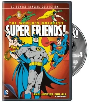 World's Greatest SuperFriends: The Complete Season Four: And Justice For All [Ne • $11.33