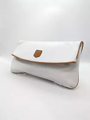 CELINE Purse Clutch Bag White Leather Authentic • $99