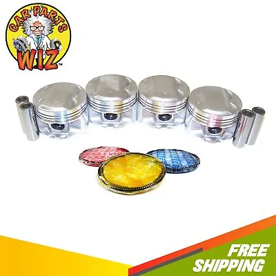 Pistons And Rings 88-89 Fits Acura Integra 1.6L DOHC 16v D16A1 • $87.54