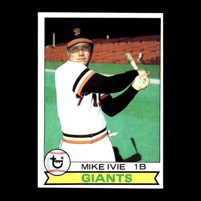 Mike Ivie 1979 Topps San Francisco Giants #538 Nice Vintage! • $1.79