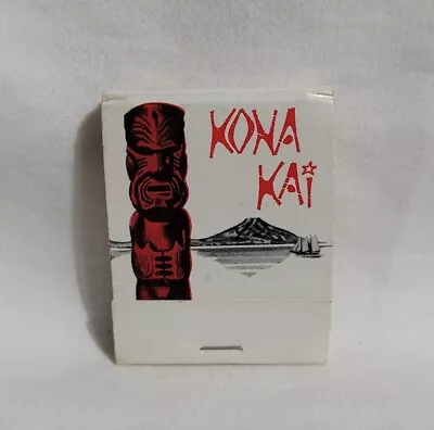 Vintage Kona Kai Polynesian Restaurant Tiki Matchbook Advertising Matches Full • $12.99