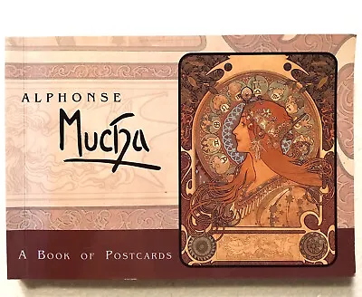 Alphonse Mucha  A Book Of Postcards 30 Art Nouveau Posters Sarah Bernhardt More • $14.99
