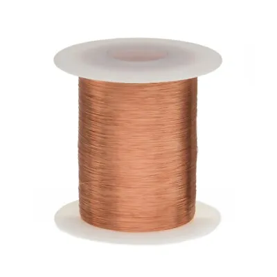 38 AWG Gauge Heavy Copper Magnet Wire 4 Oz 4840' Length 0.0049  155C Nat • $14.96