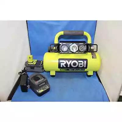 Ryobi P739 18v One+ Cordless 1 Gallon Portable Air Compressor W/ 4ah Battery • $189