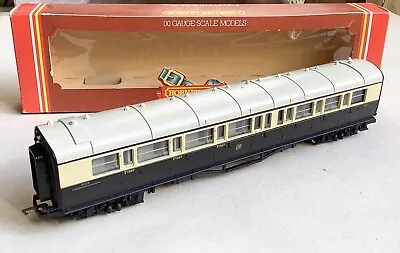 HORNBY - OO R456 - GWR Chocolate/Cream COLLETT COMPOSITE COACH 6024 - Boxed • £9.99
