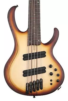 Ibanez BTB Bass Workshop Multi-scale 5-string Electric Bass - Natural Browned • $1199.99