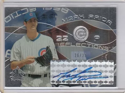 2004 Upper Deck Reflections Autograph MARK PRIOR Auto /35 Cubs • $11.99