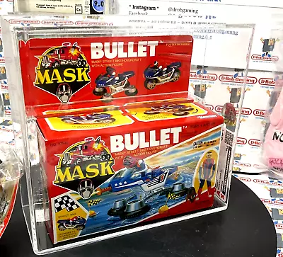 MASK Bullet Vehicle Boxed Sealed AFA CAS VGA Nintendo 1987 Kenner Transformers • $525