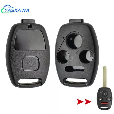 Key Case Shell Cover Remote Fob Fits Honda Civic Accord CR-V Pilot Insight 2006 • $4.70