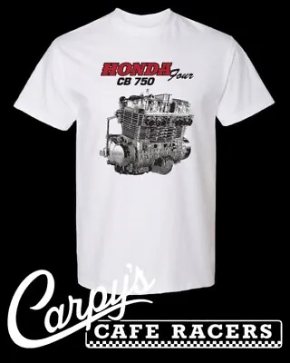 Honda CB750 Four Engine T Shirt XL Cafe Racer Brat Classic Chopper • $14