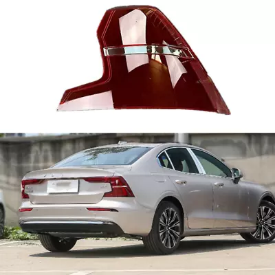 Outer Right Rear Tail Light Brake Light Lens Cover For Volvo S60 2019-23 Replace • $121.67