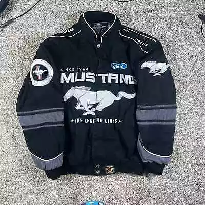 JH Design Jacket FORD MUSTANG 45TH Anniversary M FRONT/BACK 2 SIDED • $120