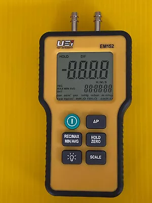 UEi Test Instruments EM152 Dual Differential Digital Manometer • $84.95