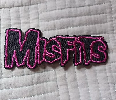 Misfits Punk Rock Metal Iron On Embroidered Sewn On Patch 4  High Quality Danzig • $8.68