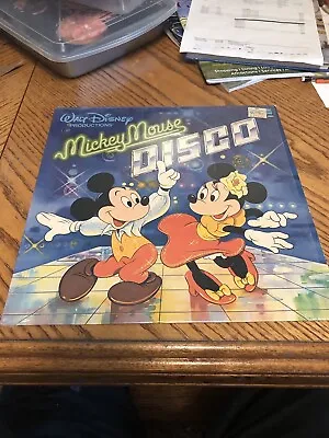 Disneyland Mickey Mouse Disco Vinyl LP Stereo 2504 • $8.98