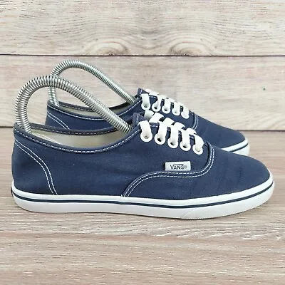 Vans Authentic Low Shoes Women's Size 6 Athletic Skate Casual Tennis Sneakers • $17.89