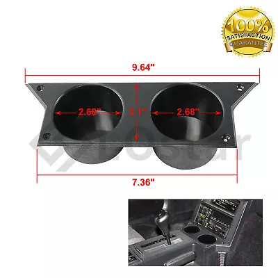 3rd Third Gen Camaro Dual Cup Holder Black For 1982-1992 Chevy Camaro 2-Door  • $16