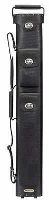 Vincitore 3x5 Black Lizard Leather Pool Cue Case W/ FREE Shipping • $249.99