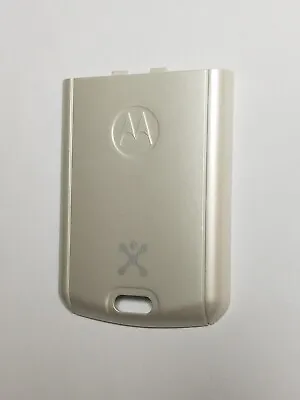 Rare Motorola ROKR E1 ITunes Bar Phone White Back Door Battery Cover Replacement • $60