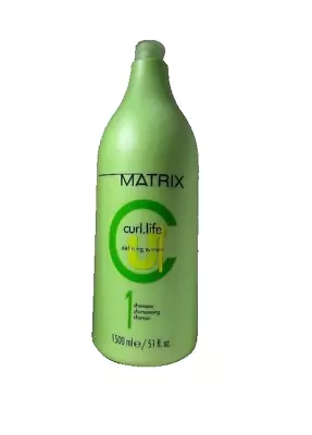 Matrix Curl Life  Shampoo 51 Oz (742) • $80.99