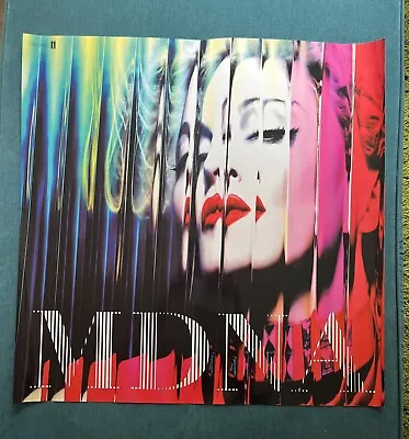 Madonna - MDNA Poster - Live Nation  High Gloss Poster  70x70cm • £39.99
