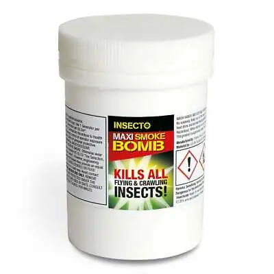 Bed Bug Bomb Killer Fogger Smoke Treatment Bedbugs Insect Poison Kills Quick IN • £99.99