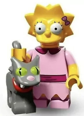 Lego Minifigures 71009 The Simpsons Series 2 #3  Lisa And Snowball II Cat • $25