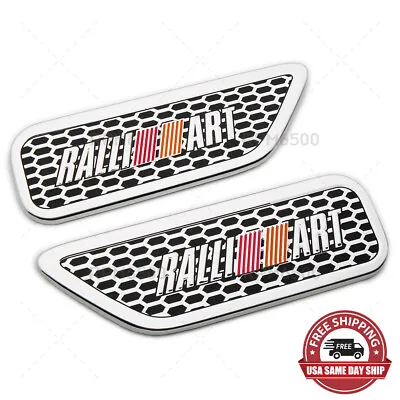 Mitsubishi Ralliart Racing Logo Sport Fender Door Marker Nameplate Badge Emblem • $14.99