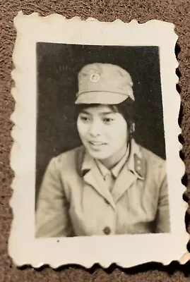 Vietnamese Vietnam Female Identified Soldier Photo • $4