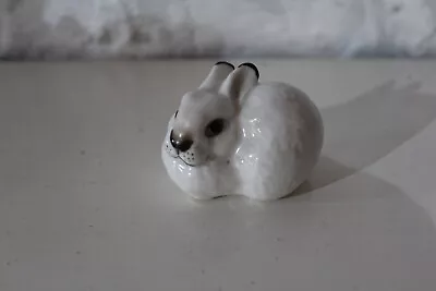 Lomonosov Ussr Porcelain Small White Rabbit • £10