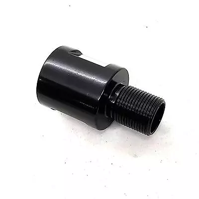 1/2-28 Male To 5/8-24 Female Thread Adapter Muzzle Brake Compensator Steel Black • $22.80