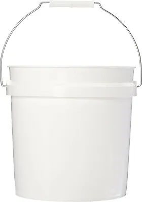 Leaktite 2 Gallon Plastic Paint Bucket With Handle White • $14.50