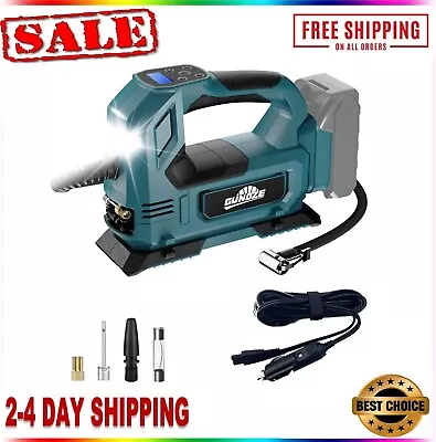 Cordless Tire Inflator Air Compressor For Makita 18V Battery 160PSI Air Pump. • $42.99