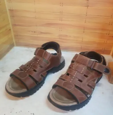 Men's Size 27 Canyon River Blues Brown Sandals • $12.50