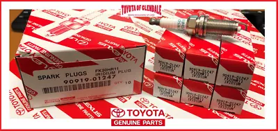 Toyota Lexus Genuine Oem Iridium Spark Plug Set Of 6 Fast Shipping 90919-01247 • $164.55