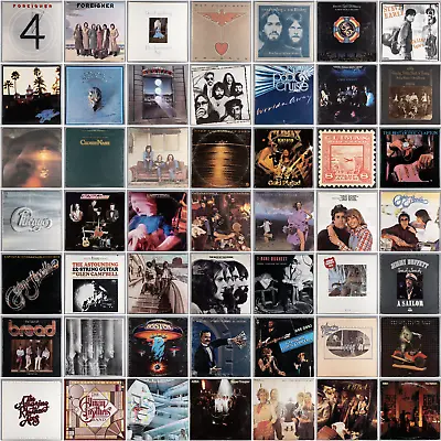 A-B 60s 70s 80s CLASSIC ROCK FOLK POP LP Vinyl Record Albums YOU PICK See Photos • $14.95