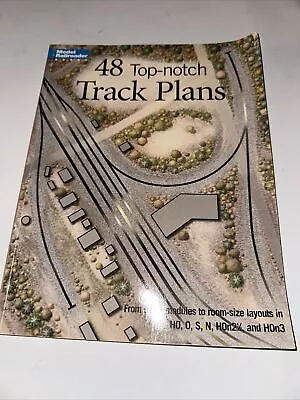 Model Railroader Trains  48 Top Notch Track Plans Book- HO Track • $17.88