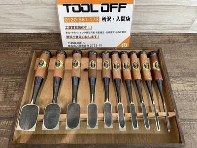 £419.70 • Buy Japanese Antiques Carpentry Tools NOMI Vintage Carpenter's Chisel 10set Sakon