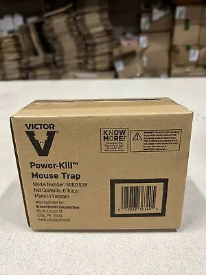 Victor M393SSR Power-Kill Easy Set Mouse Trap - 6 Reusable Mouse Traps • $16.99