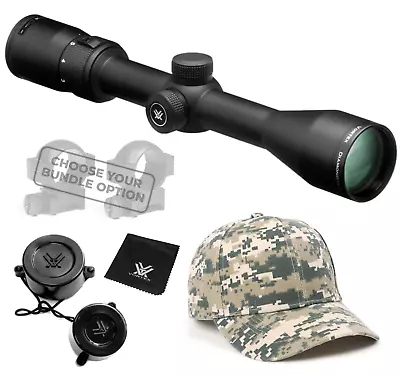 Vortex Optics Diamondback 3-9x40 Dead-Hold Riflescope With Hat And Rings Bundle • $249