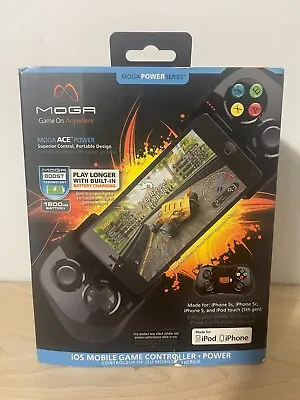 MOGA ACE POWER - IOS MOBILE GAME CONTROLLER + POWER - BRAND NEW OPEN BOX • $24.95