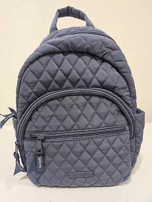 Vera Bradley Essential Compact Backpack Bag (Carbon Gray Microfiber) • $30