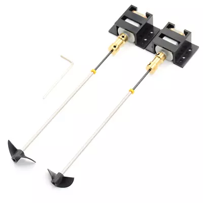 £6.48 • Buy 2set Double Motors RC Boat Motor Drive Set 130 Motor Kit For DIY Model Ship BII