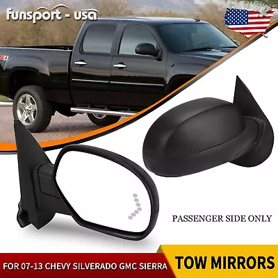 Right Side Mirror For 2007-2013 Chevy Silverado 1500 GMC Sierra Power Heated • $54.99