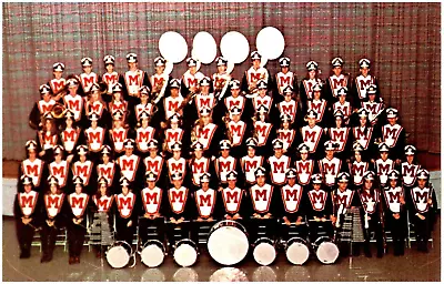 Montrose Area High School Marching Band Montrose Pennsylvania  Postcard • $8.95