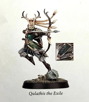$19.95 • Buy Qulathis The Exile Wood Elf Warhammer Quest Cursed City Age Of Sigmar