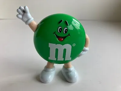 Vintage Rare 1991 Mars M&M Green Candy Dispenser Waving Hand Collectible Toy • $9.99