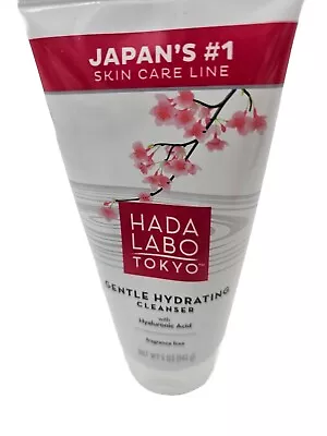 Hada Labo Tokyo Gentle Hydrating Facial Wash Cleanser 5 Oz With Hyaluronic Acid • $17.95